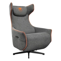 Игровое кресло Cougar Magus, искусственное белье, серо-оранжевое flexmag.md