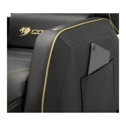 Игровое кресло Cougar Ranger Pro Royal, [ПВХ] кожа, черно-золотое flexmag.md