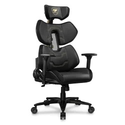 Игровое кресло Cougar Terminator Elite, искусственная кожа, черно-золотой flexmag.md