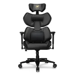 Scaun Gaming Cougar Terminator Elite, PU Piele, Negru - Auriu flexmag.md