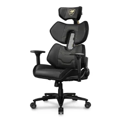 Игровое кресло Cougar Terminator Elite, искусственная кожа, черно-золотой flexmag.md