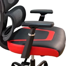 Игровое кресло Havit GC919, [ПВХ] Кожа, черно-красное flexmag.md