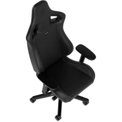 Игровое кресло Noblechairs Epic, искусственная кожа, черное flexmag.md