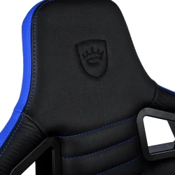 Игровое кресло Noblechairs Epic, искусственная кожа, черно-синий flexmag.md