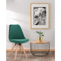 Scaun Jumi Saida CM-246935, Verde flexmag.md