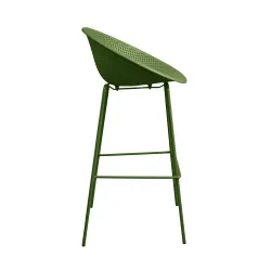 Scaun pentru bar Deco Castor Green flexmag.md