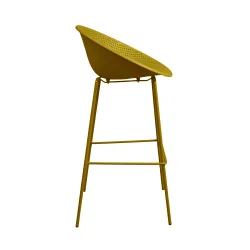 Стул барный Deco Castor Yellow flexmag.md