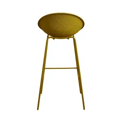 Стул барный Deco Castor Yellow flexmag.md
