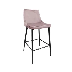 Scaun pentru bar Deco Clasic Pudra flexmag.md