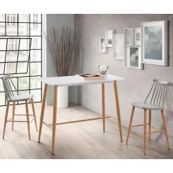Стул барный Deco Jack White flexmag.md