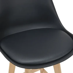 Scaun pentru bar Deco Jerry Black flexmag.md