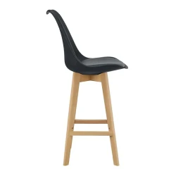 Scaun pentru bar Deco Jerry Black flexmag.md