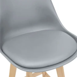 Scaun pentru bar Deco Jerry Grey flexmag.md