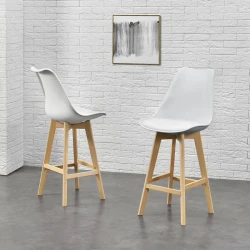Стул барный Deco Jerry White flexmag.md