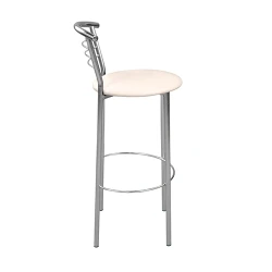 Scaun pentru bar Deco Marco Hoker Chrome V-18 Beige flexmag.md