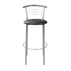 Scaun pentru bar Deco Marco Hoker Chrome V-4 Black flexmag.md