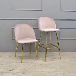 Стул барный Deco Maya Pink flexmag.md