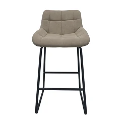 Стул барный Deco Nicole CFS Hoker LB Beige Soro-23+Black Legs flexmag.md