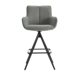 Scaun pentru bar Deco QUEEN SBQEN-ERF-GRY flexmag.md