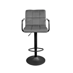 Scaun pentru bar Deco SB042C-ASPF-GRY flexmag.md