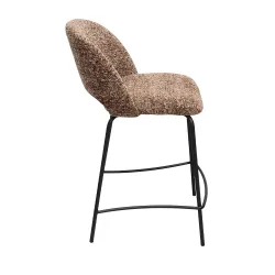 Scaun pentru bar Deco SBALD-SYF-BRNBLK55 flexmag.md