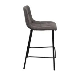 Scaun pentru bar Deco SBAMIS-TPU-GRY flexmag.md