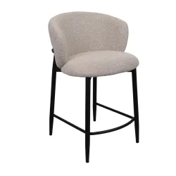 Стул барный Deco SBDRN-HGT-BEGBLK flexmag.md