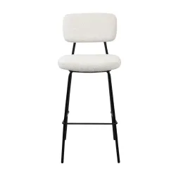 Scaun pentru bar Deco SBGRG-JJLVC-BEG flexmag.md