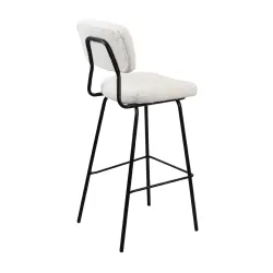 Scaun pentru bar Deco SBGRG-JJLVC-BEG flexmag.md