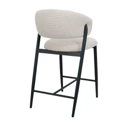 Scaun pentru bar Deco SBMAR-HGT-BEGBLK110 flexmag.md