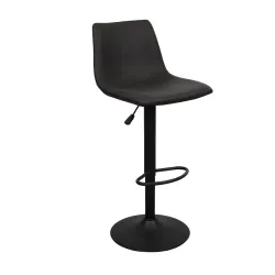 Scaun pentru bar Deco SBSB91-ASPF-BLKGRY flexmag.md
