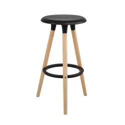 Стул барный Deco SBSMP-DLK-BLK flexmag.md