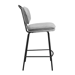 Scaun pentru bar Deco Solomon JD8405-2 Grey flexmag.md
