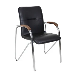 Scaun pentru birou AMF SAMBA V-4 Black flexmag.md