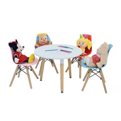 Scaun pentru copii Deco Eames Bebe Blue flexmag.md
