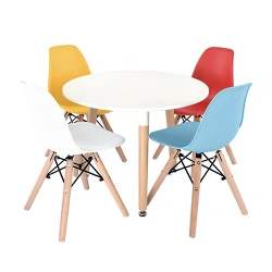 Scaun pentru copii Deco Eames Bebe Blue flexmag.md