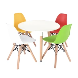 Scaun pentru copii Deco Eames Bebe Green flexmag.md