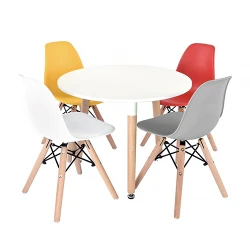 Scaun pentru copii Deco Eames Bebe Grey flexmag.md