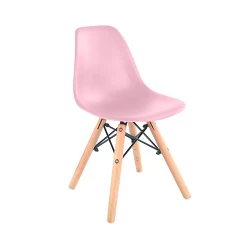 Детское кресло Deco Eames Bebe розовое flexmag.md