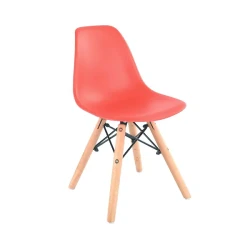 Детское кресло Deco Eames Bebe красное flexmag.md