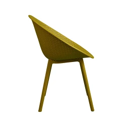 Садовый стул Deco Castor желтый flexmag.md