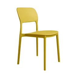 Scaun pentru gradina Deco DODO Yellow flexmag.md