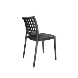 Scaun pentru gradina Deco Eros Dark Grey flexmag.md
