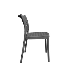 Scaun pentru gradina Deco Eros Dark Grey flexmag.md