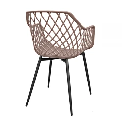 Садовый стул Deco SL-7019 Camel+черные ножки flexmag.md