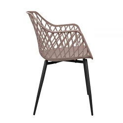 Садовый стул Deco SL-7019 Camel+черные ножки flexmag.md