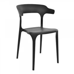 Scaun pentru gradina Deco Spring Black flexmag.md