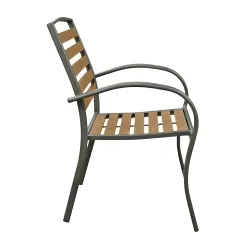 Scaun pentru gradina Deco STCRL-LJG-GRYWDN flexmag.md