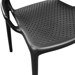 Scaun pentru gradina Deco Tina DC-226 Black flexmag.md