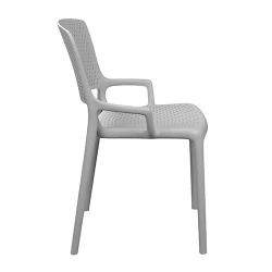 Scaun pentru gradina Deco Tina DC-226 Grey flexmag.md